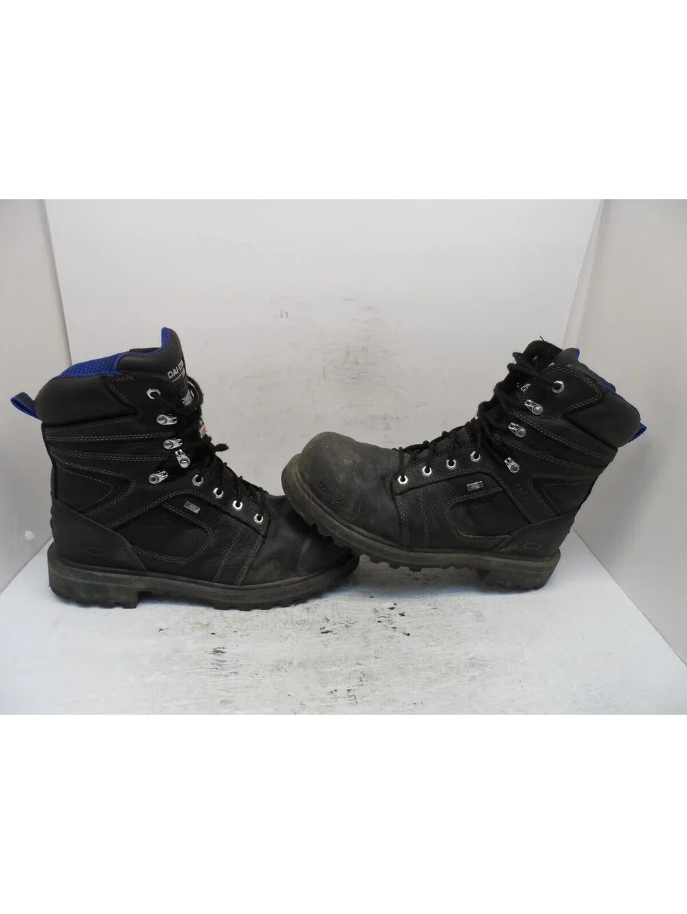 DAKOTA Men's 8” 557 STCP HD3 Vibram Work Boots Black Size 11M